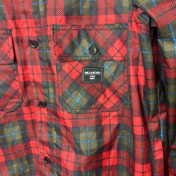 Billabong hooded lightweight windbreaker waterproof jacket men’s size small - Picture 4 of 17